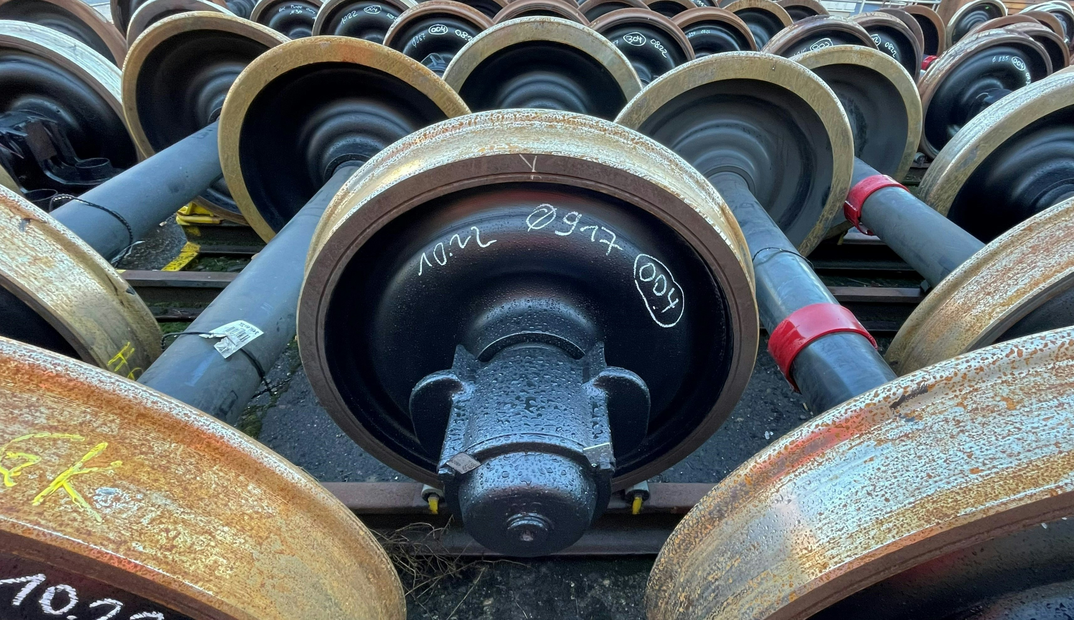 railway-wheelset-traceability Znakowanie i kontrola identyfikowalności zestawów kołowych kolejowych